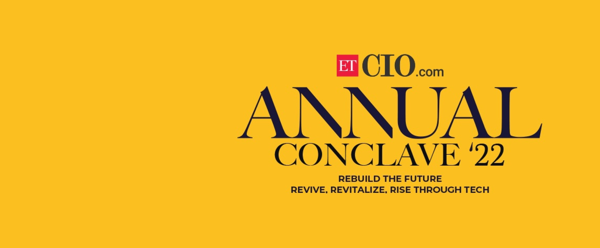 Conference ET CIO Annual Conclave 2022 UST